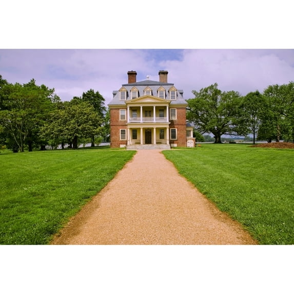 Pathway to Shirley Plantation Great House on the James River Virginias First Plantation founded in 1613 and Americas