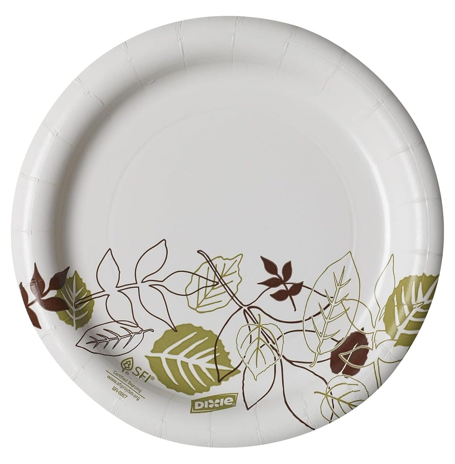 Pathways Medium-Weight Paper Plates, 6 7/8-inch, 500/Carton (UX7WS)