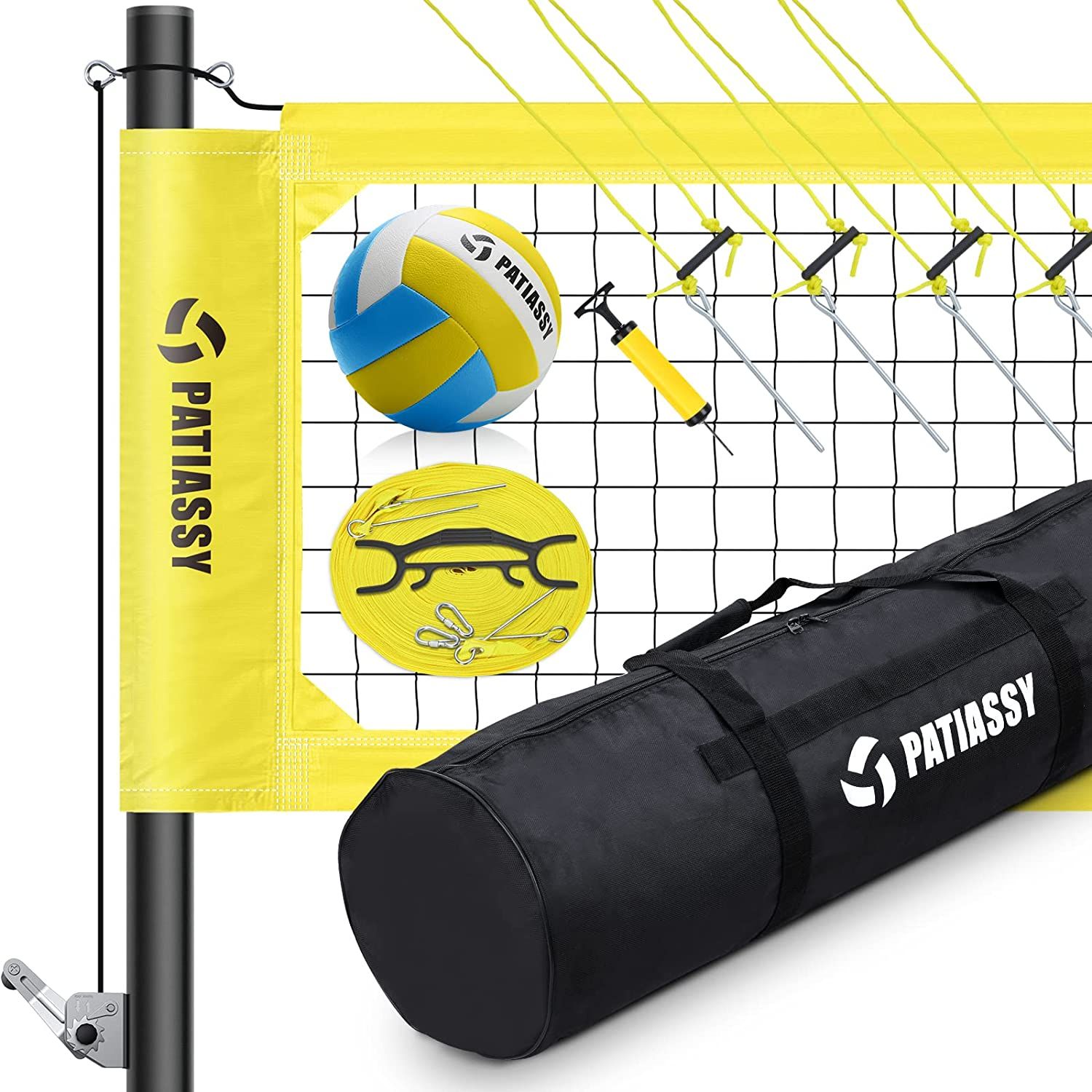 Franklin Sports Volleyball Net Set Backyard Volleyball Set Family