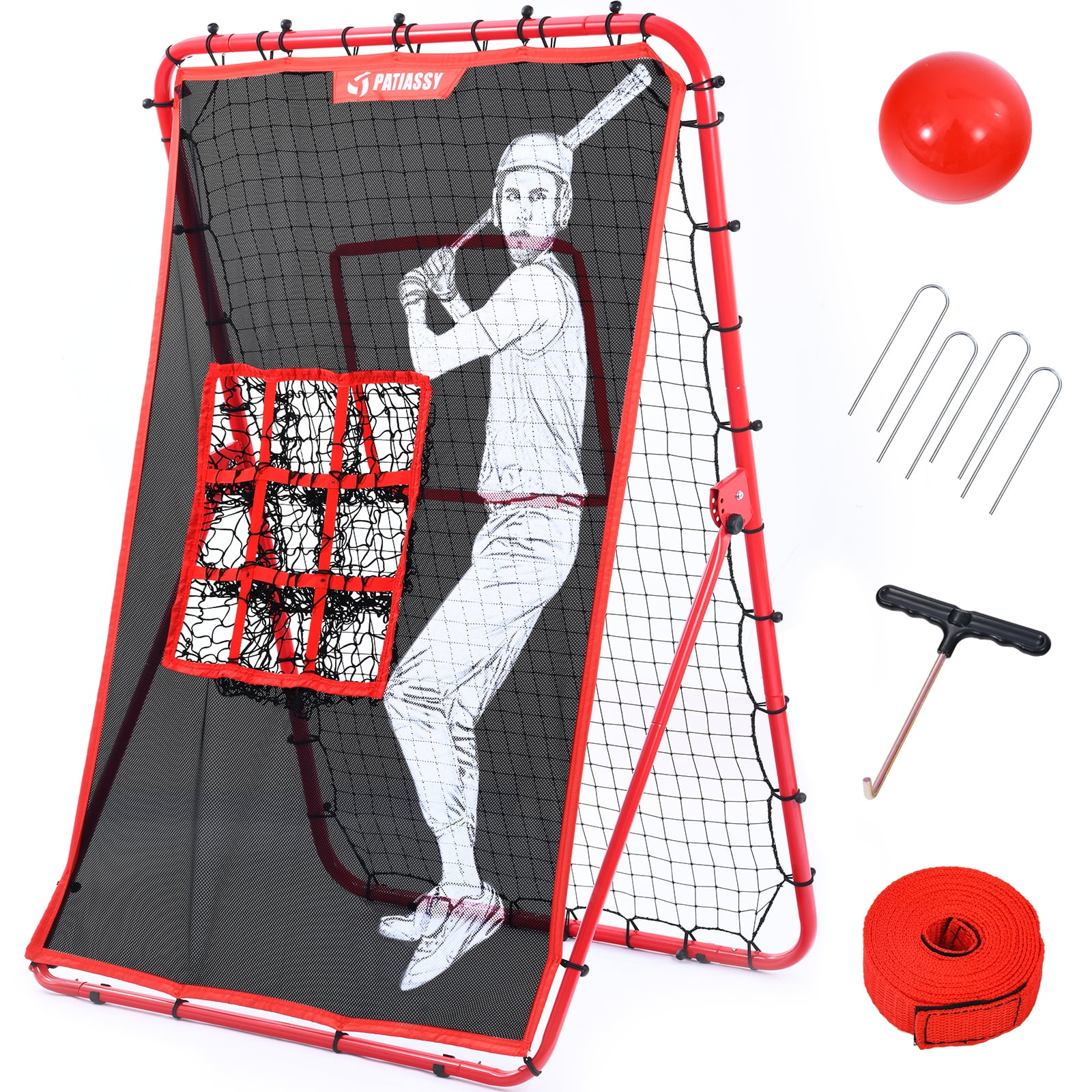 Rawlings Big Hitter Batting Tee - Support De Frappe Baseball Pour Enfants - Neuf