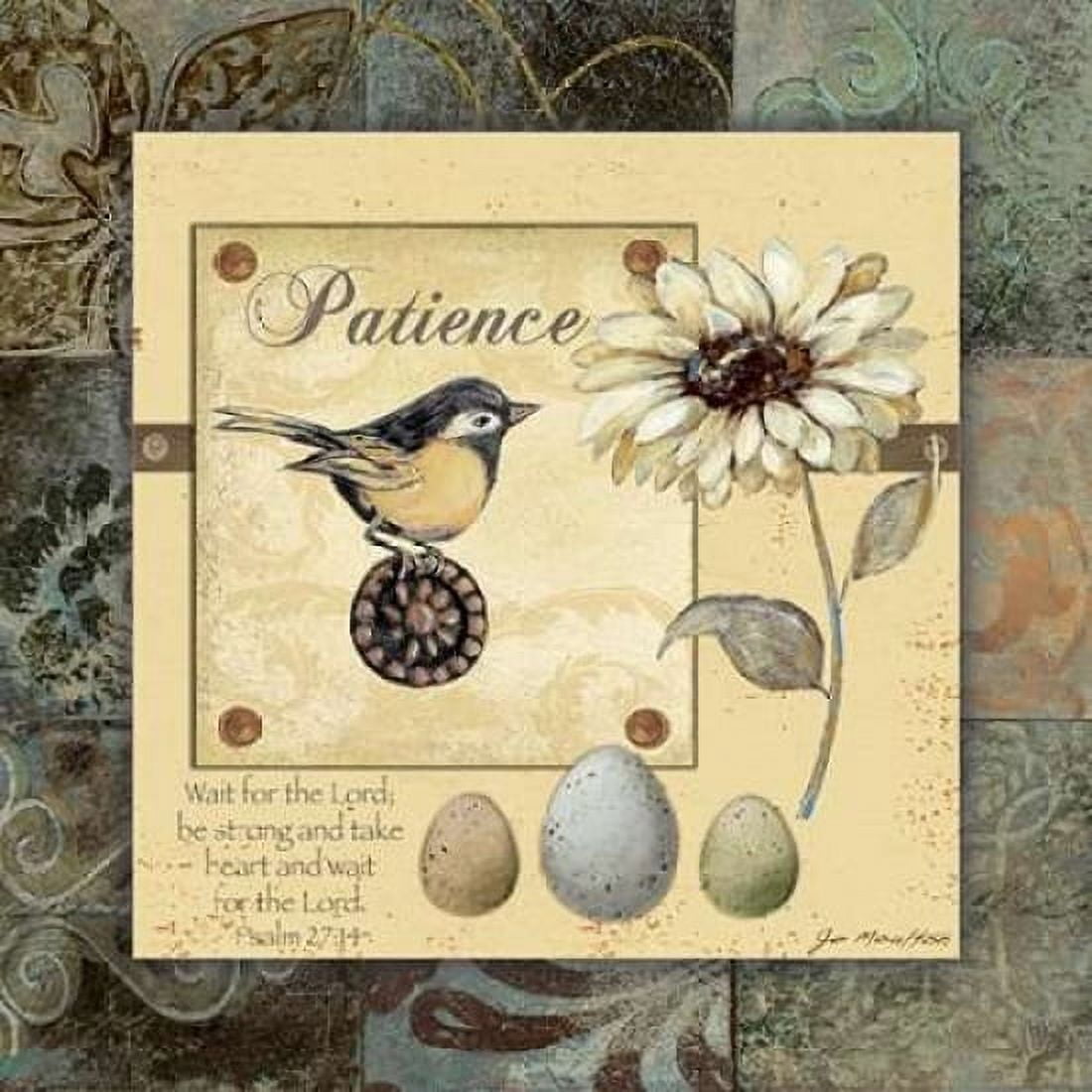 Patience Canvas Art - Jo Moulton (24 x 24)