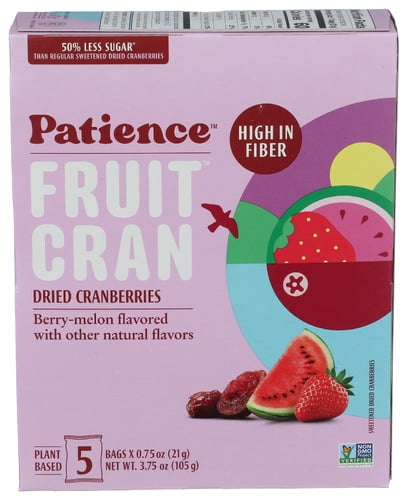 Patience Fruit & Co Fruit Corn Dried Fruit Melon 3.75 oz (Pack of 10)