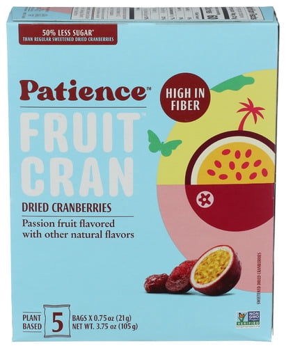 Patience Fruit & Co Fruit Corn Dried Passion Fruit 3.75 oz (Pack of 10)