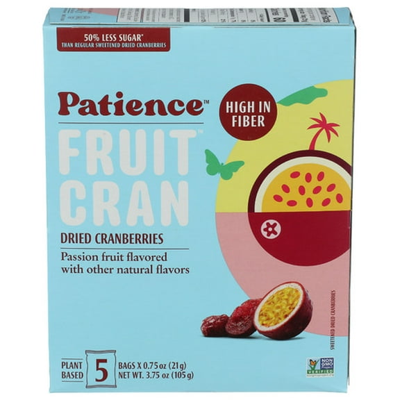 Patience Fruit & Co Fruit Corn Dried Passion Fruit 3.75 oz (Pack of 10)