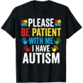thumbnail image 1 of Patience Please Autism Awareness Autistic Support Boys T-Shirt, 1 of 6
