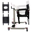 Patient Lift for Home, Portable Car Wheelchair Lift, Bedside Commode