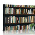 thumbnail image 1 of Patifu Books Wall Decor Canvas Art Prints For Living Room & Bedroom 20x16in, 1 of 6