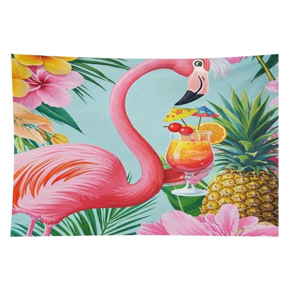Patifu Cocktail Tapestry, Polyester Print Wall Hanging Tapesties for Bedroom Dorm Living Room, Aesthetic Home Decor for Adults And Family,