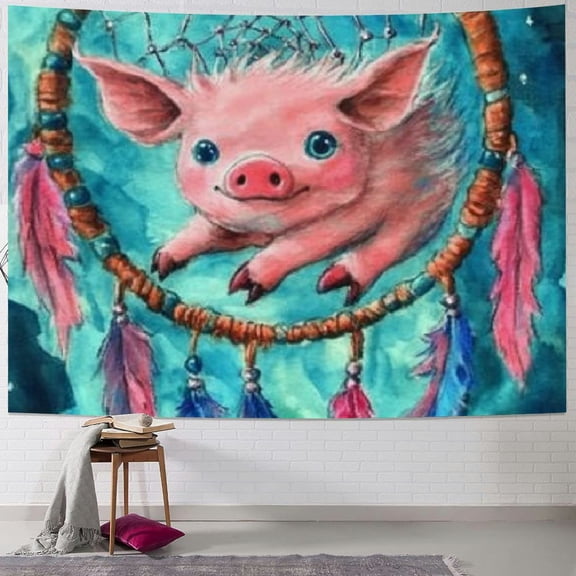 Patifu Dream Catcher Tapestry Wall Hanging Unique Style Graphic Tapestries for Home Wall Decor Art Living Room Bedroom Dorm, Polyester Fabric 40x30inch
