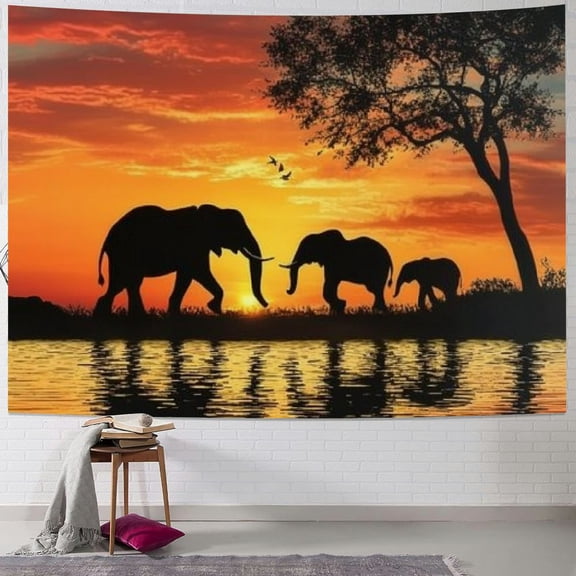 Patifu Forest Tapestry Wall Aesthetic Tapestry,Scenery Wall Tapestry,Mountain Tapestry,for Home Office Dorm Indoor and Outdoor Decoration Large Size 40x30inch