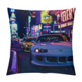 Patifu Graphic Decorative Cushion Throw Pillow Cover for Home Couch