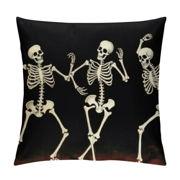 Patifu Halloween Pillow Cover Ghost  Halloween Lumbar Pillow Covers Decorations Outdoor Halloween Pillows Decorative for Halloween Home Decor for Sofa Halloween Throw Pillow Covers  12x12in