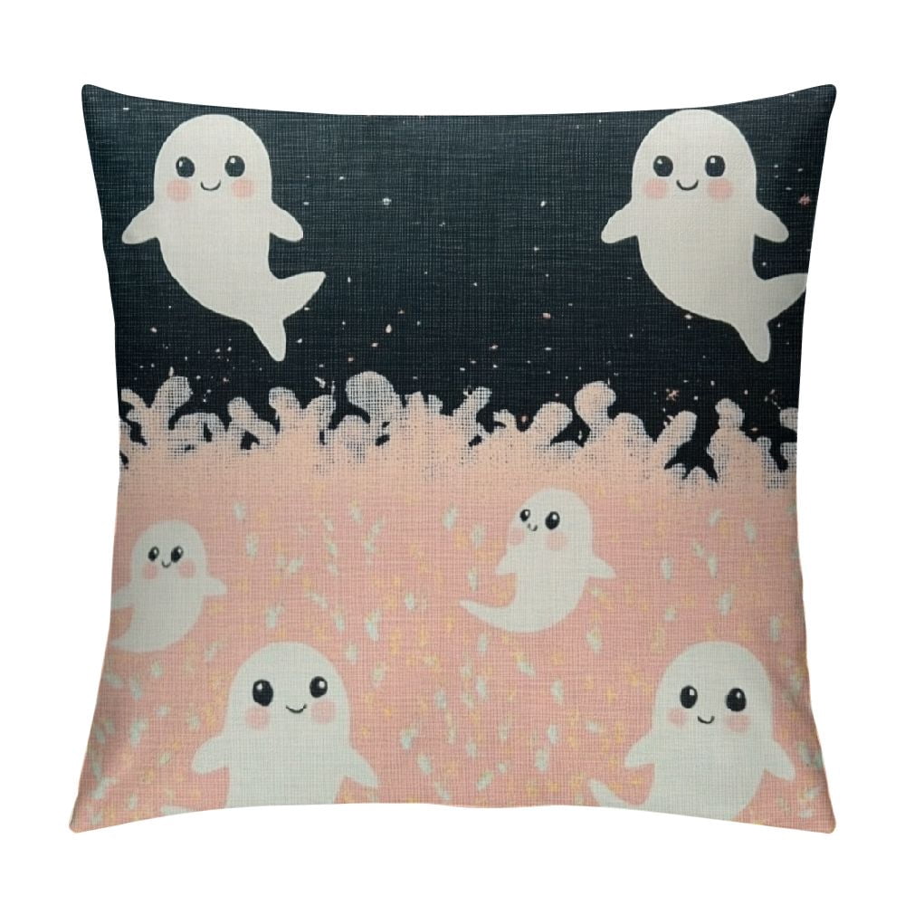 Pottery Barn Ghost Pllow DY - A Wonderful Thought | Halloween pllows