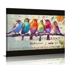 Patifu Hummingbird Wall Art God Says You Are Wall Decor Country Bird Canvas Painting Print Artwork Modern Home Decor for Living room Bedroom Bathroom 20x16in