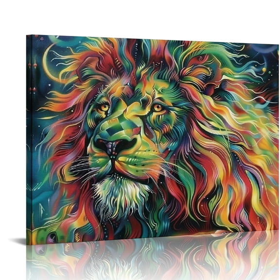 Patifu Ready To Hang Canvas Wall Art Living Room Bedroom Decor 20x16in