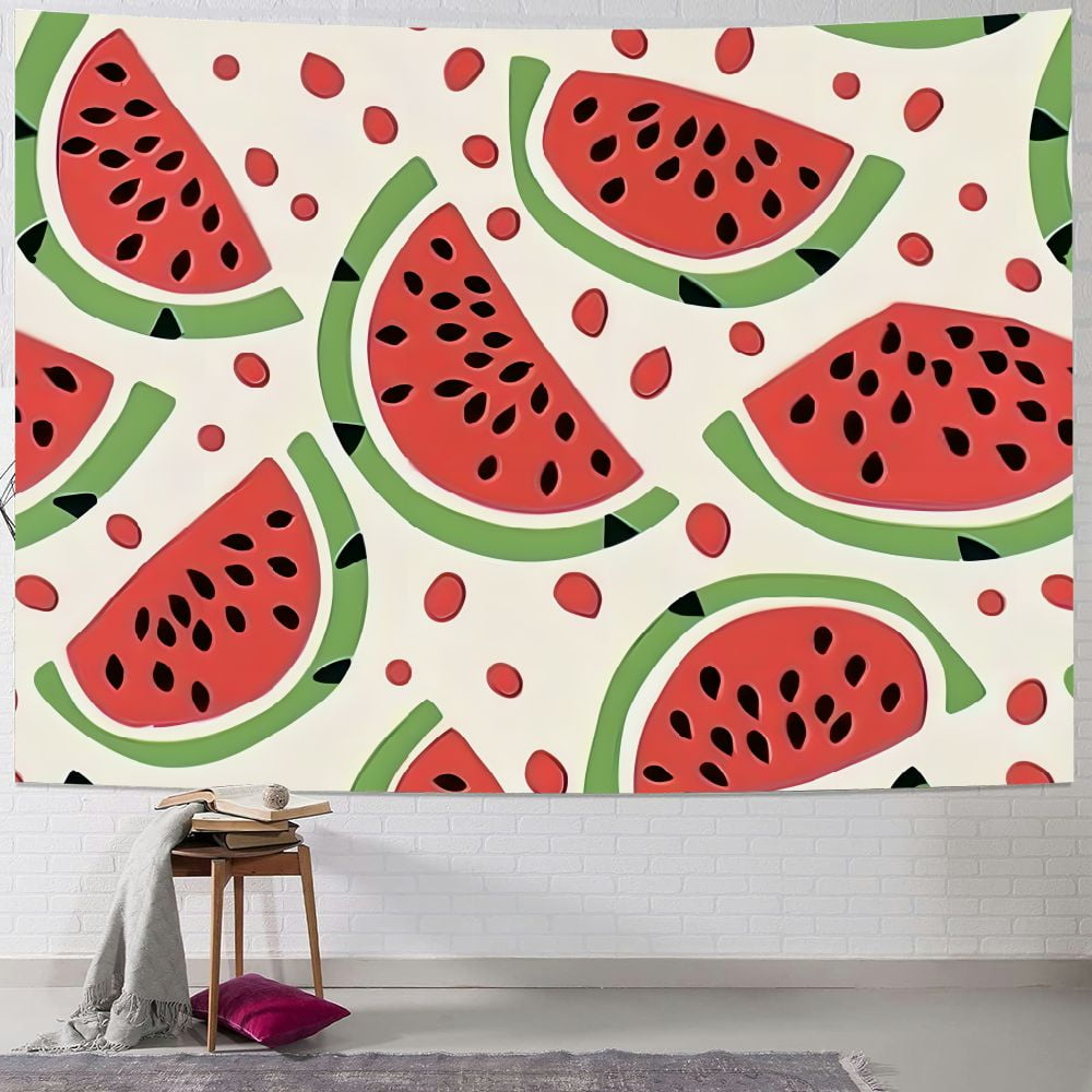 Patifu Watermelon Slices Tapestry Wall Hanging Unique Style Graphic