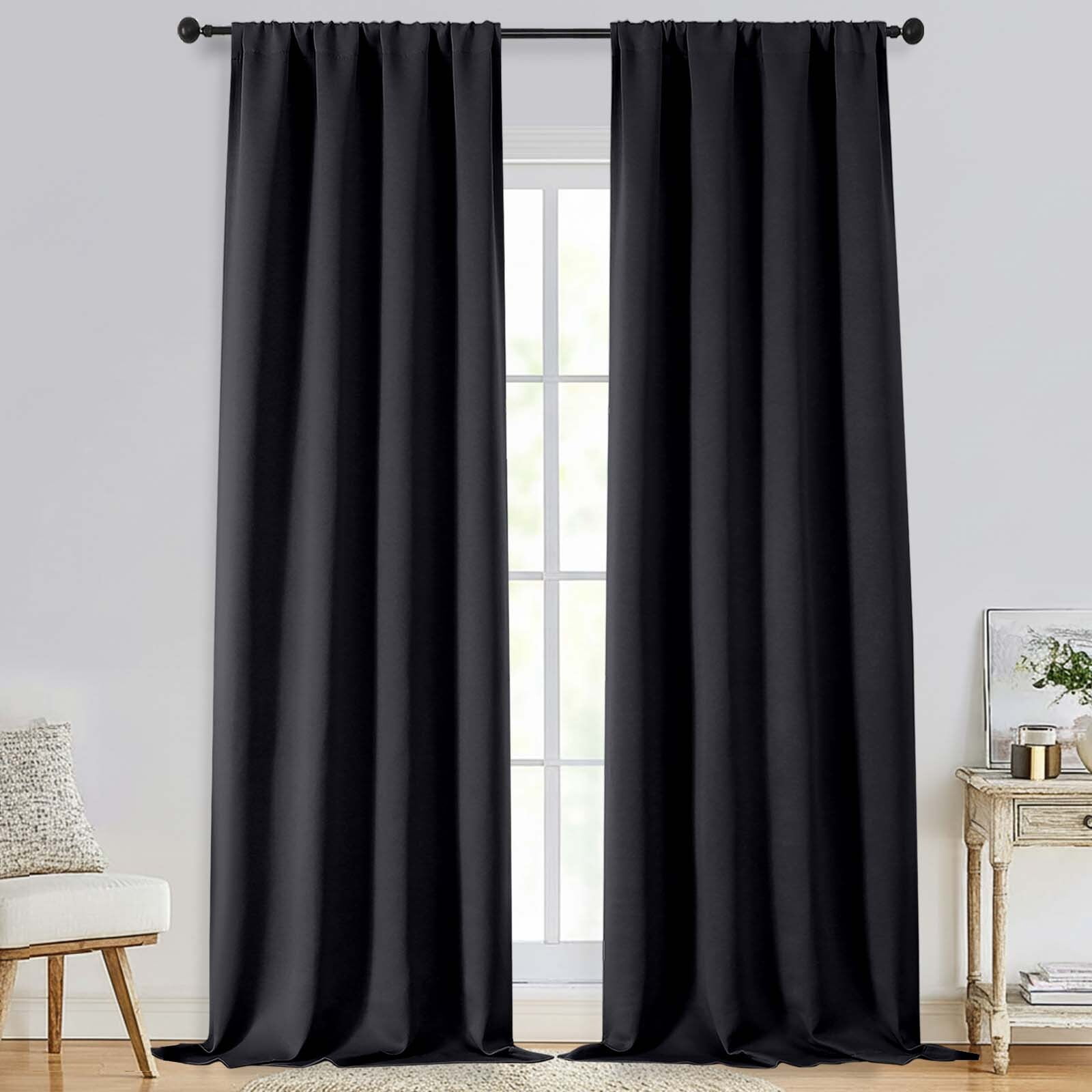 Rod Pocket Blackout Curtainsnull