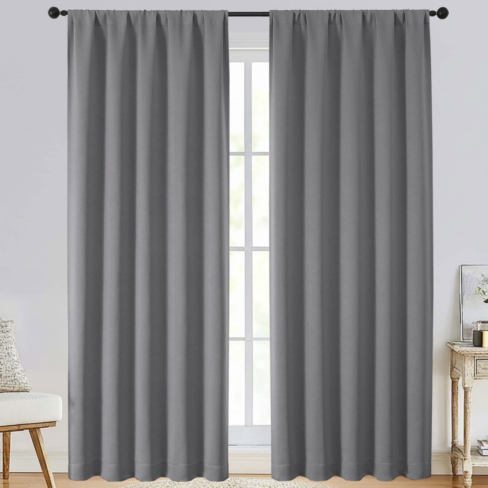 Light Gray Blackout Curtainsnull