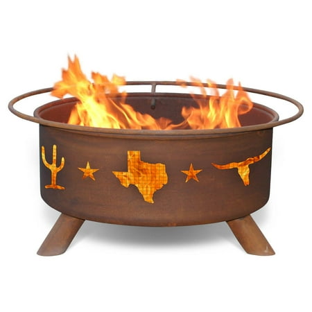 Patina Products 30" Round Patina Finish Steel Fire Pit