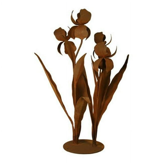 Patina Products S679 Large Iris Garden Sculpture - Mary