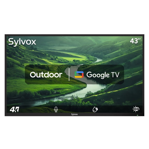 SYLVOX OT43B1KHGB 43" Smart LCD TV 4K UHDTV 3840 x 2160 Resolution