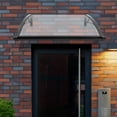 thumbnail image 1 of Patio Awning Canopy 187.39lbs Window Door Awning Canopy, Front Doors/Windows Overhang Awning for Sun Shutter, 1 of 19