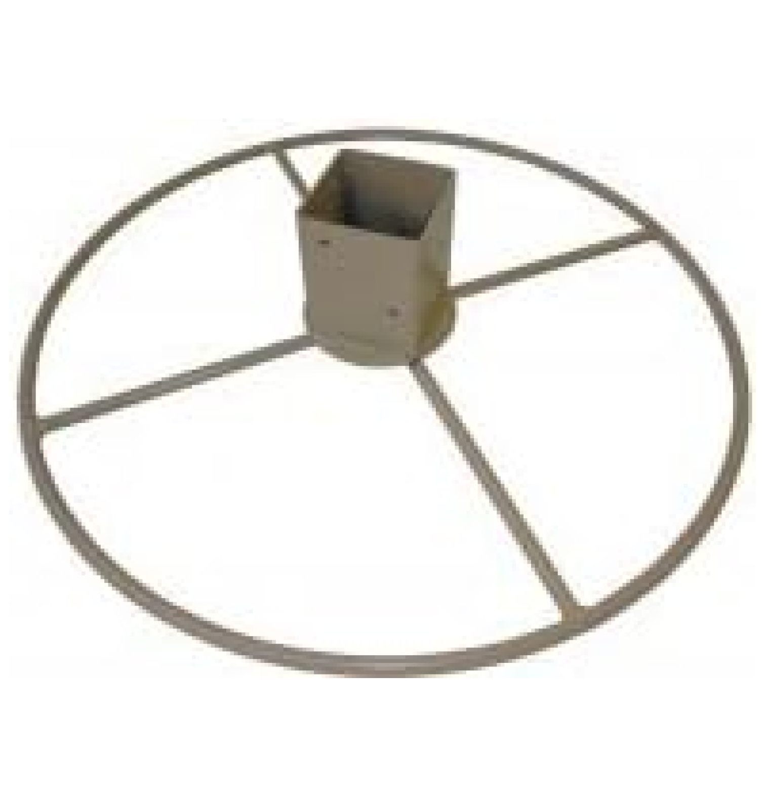 Patio Base for 4 x 4 Post, 24" dia.