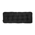 thumbnail image 1 of Patio Bench Cushion, Black Ink, Stripe, 54”W, 1 of 8