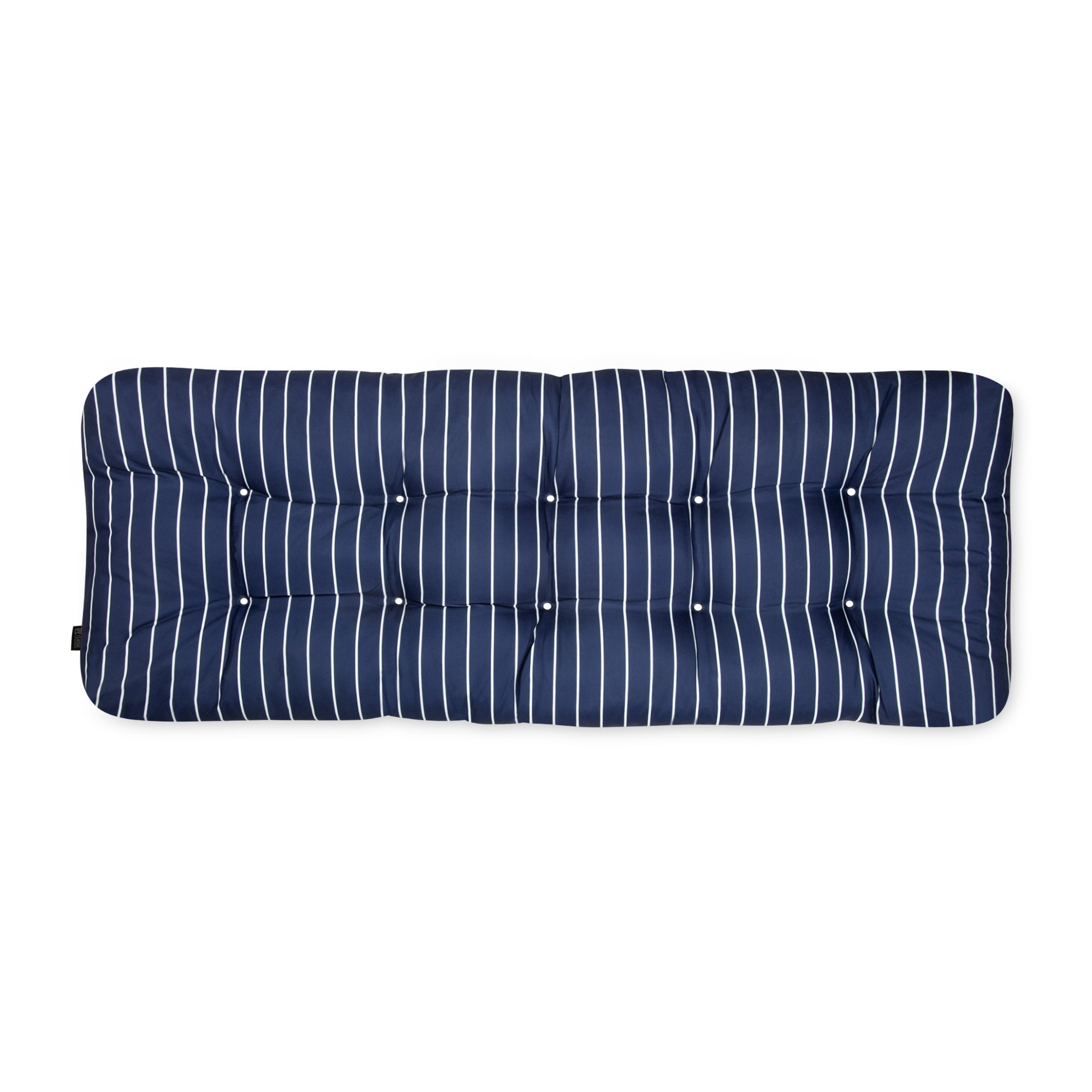 Patio Bench Cushion Classic Navy Stripe 54 W Walmart