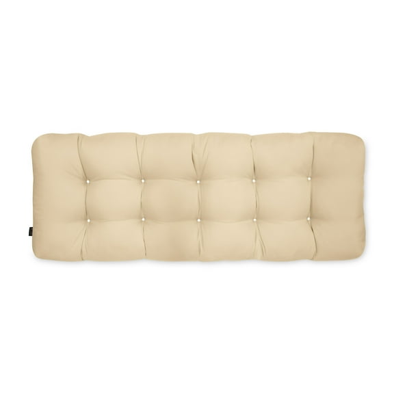 Patio Bench Cushion, Soft Beige, 48”W