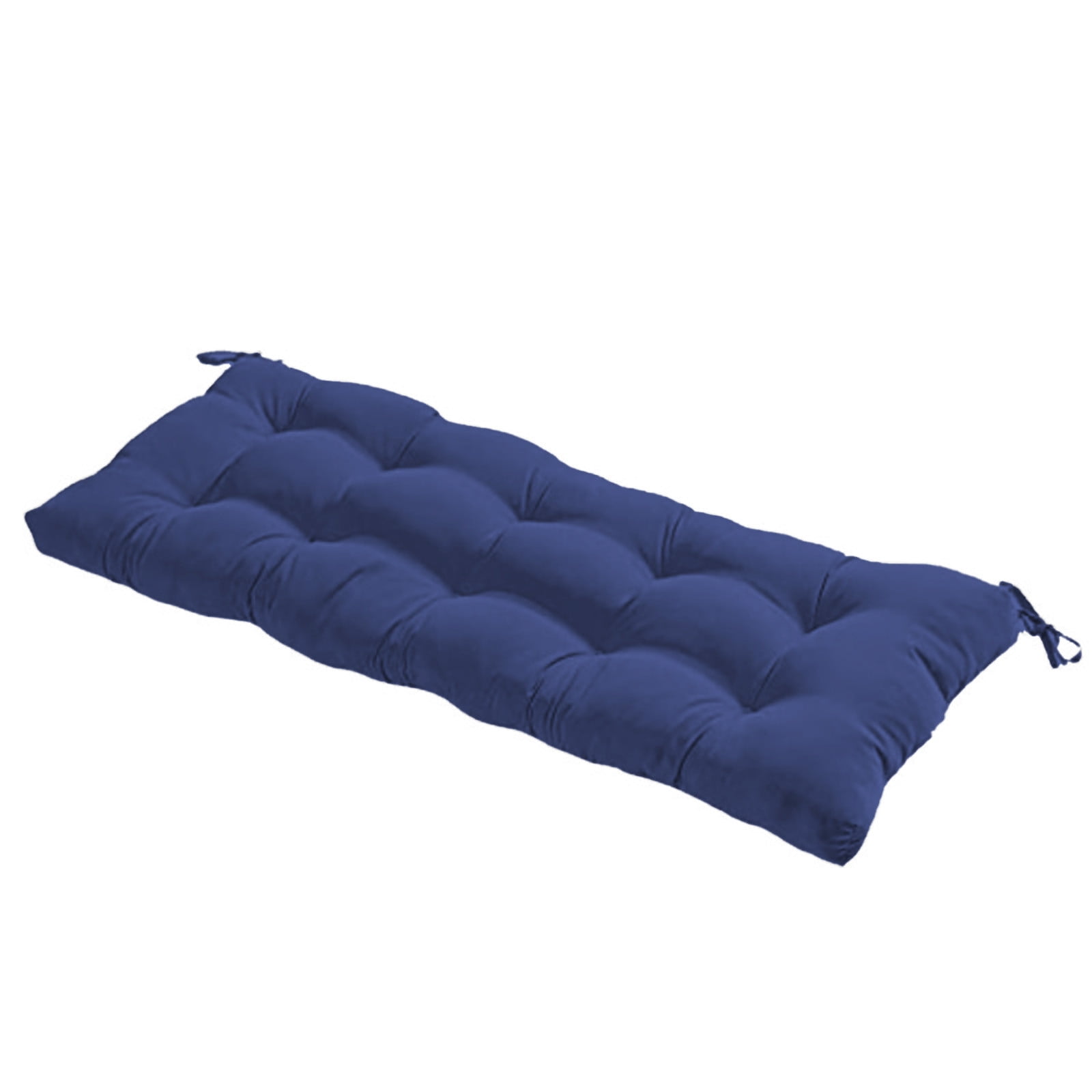 Patio Chair Cushions Outdoor Loveseat Lounge Seat Pads Furniture Bench Cushions Premium Comfortable Thick Fill Tufted, Garden Sofa Settee Couch Swing Pads 40" x 20", Blue