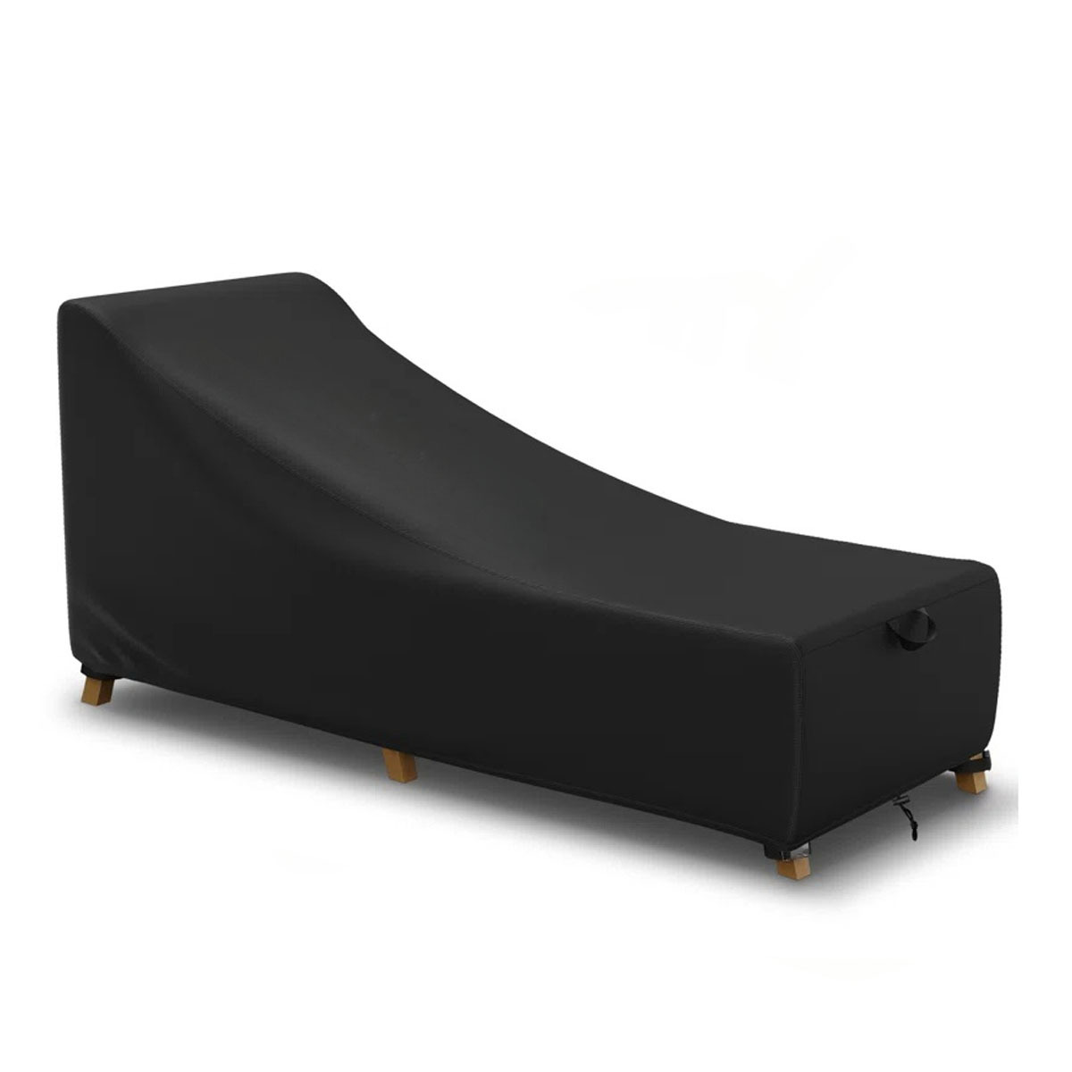 Patio Chaise Lounge Cover, Waterproof & UV Resistant Outdoor Furniture Covers for Sun Lounger Pool Sunbathing, 80"Wx27"Dx30"H