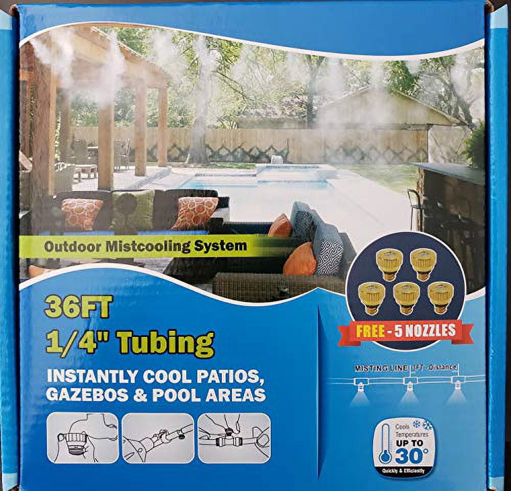 Patio Cooling Misting System Outdoor Cooling System for Outdoor