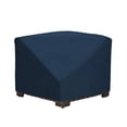 thumbnail image 1 of Patio Corner Sectional Cover 12 Oz Waterproof - 100% UV & Weather Resistant Patio Chair Cover with Air Pockets and Drawstring for Snug Fit (40W x 40D x 31H, Blue), 1 of 7