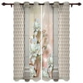 thumbnail image 1 of Patio Curtain Flowers Pillars Classical Kitchen Curtains In The Modern Living Room Bedroom Dining Room Translucent Curta, 1 of 6