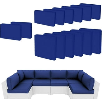 NICESOUL Outdoor Slipcover Set 27x27 Inch, Beige Cushion Covers