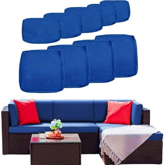 Drevy Patio Cushion Covers 24 X 24 X inch, Outdoor Furniture