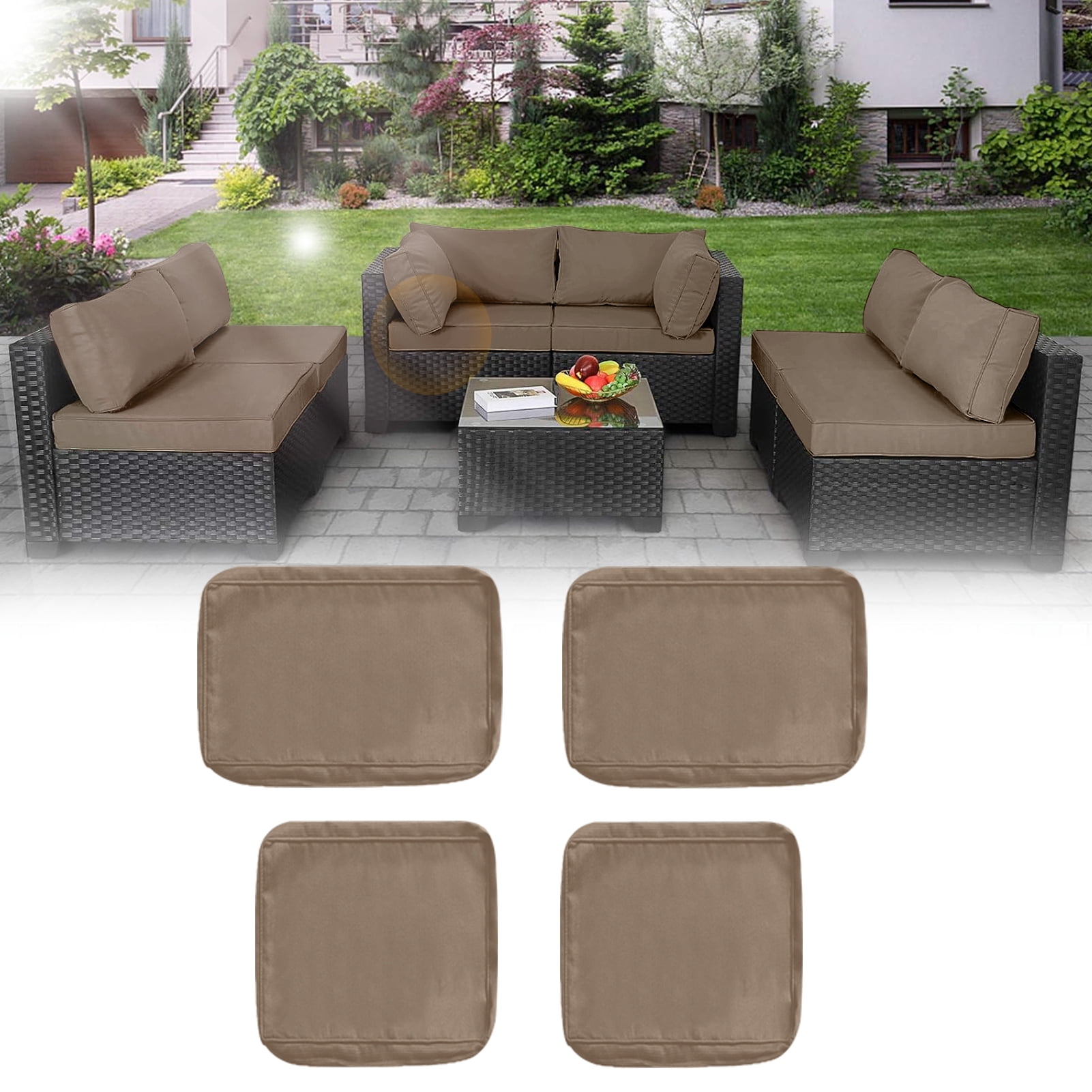 Patio cushion slipcovers walmart hotsell