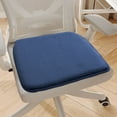 thumbnail image 1 of Patio Cushions for Outdoor Furniture Clearance, 16x16 in Butt Cushion for Long Sitting, Cusionshion for Chair, Comfortable Cushion Pillow Chair(Blue), 1 of 6