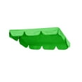 thumbnail image 1 of 56"x48" Outdoor Swing Cover Replacement UV30+ 180gsm Canopy Top for Porch Patio Garden Pool Seat (Green), 1 of 3