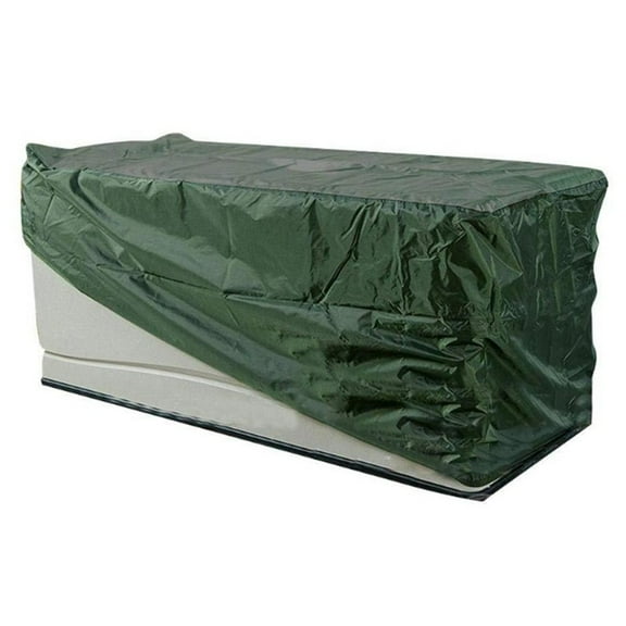 Patio Deck Box Cover Heavy Duty Oxford Waterproof Bench Outdoor Storage Deck Boxes Covers Garden Furniture Table Ottoman Dust Cover