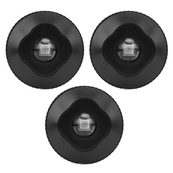 Patio Decor Cabinet Night Light, 3PCS Puck Light with Remote Control for Shelves