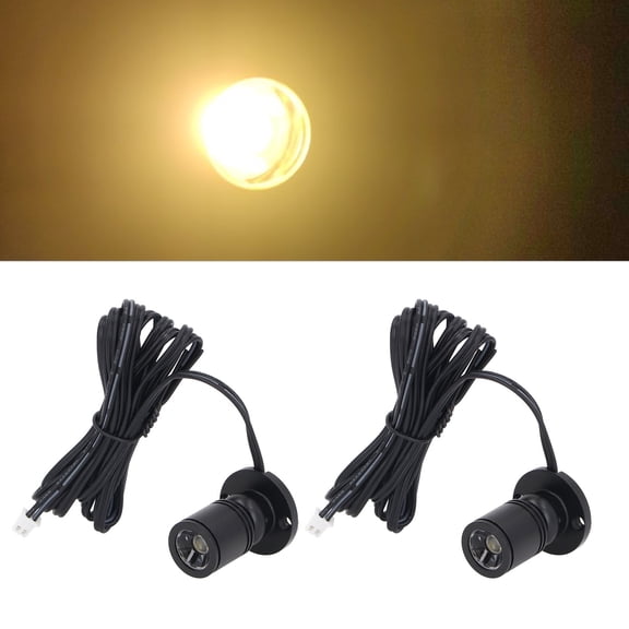 Patio Decor Dimmable Mini Spotlight LED USB Spot Lights with Dimmer for Indoor Display Aluminum Black