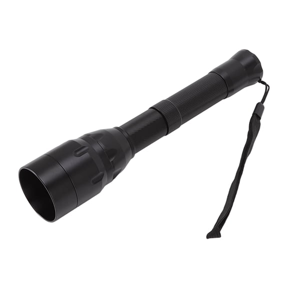Patio Decor IR Flashlight, Aluminium Alloy 850nm Zoomable Infrared Flashlight for Hunting