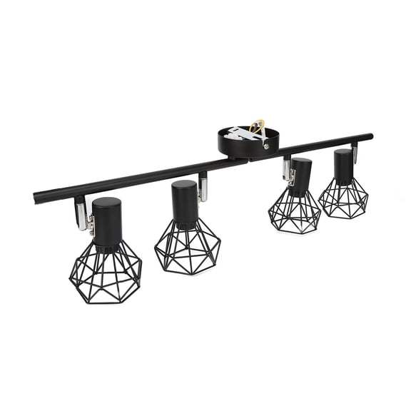 Patio Decor Track Lighting Fixtures, Track Light Stylish 85 To 265V Rustproof for Restaurants