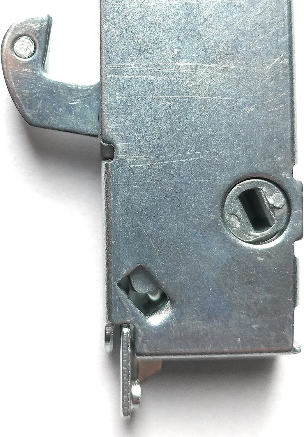 Patio Door Handle Set + Mortise Lock 45°, Perfect Fitting 2 Handle