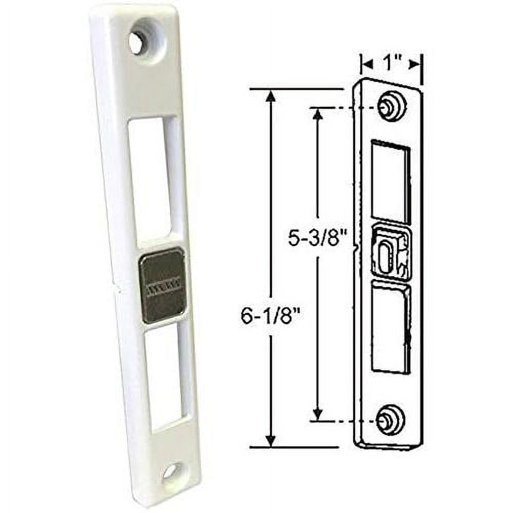 Patio Door Keeper For DualPoint Mortise Lock, Works On Milgard Patio