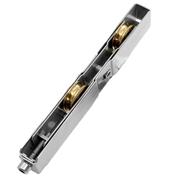 Patio Door Roller Assembly, Heavy Duty tandems Replacement Aluminum & Brass Sliding Patio Door Roller Assembly for Home