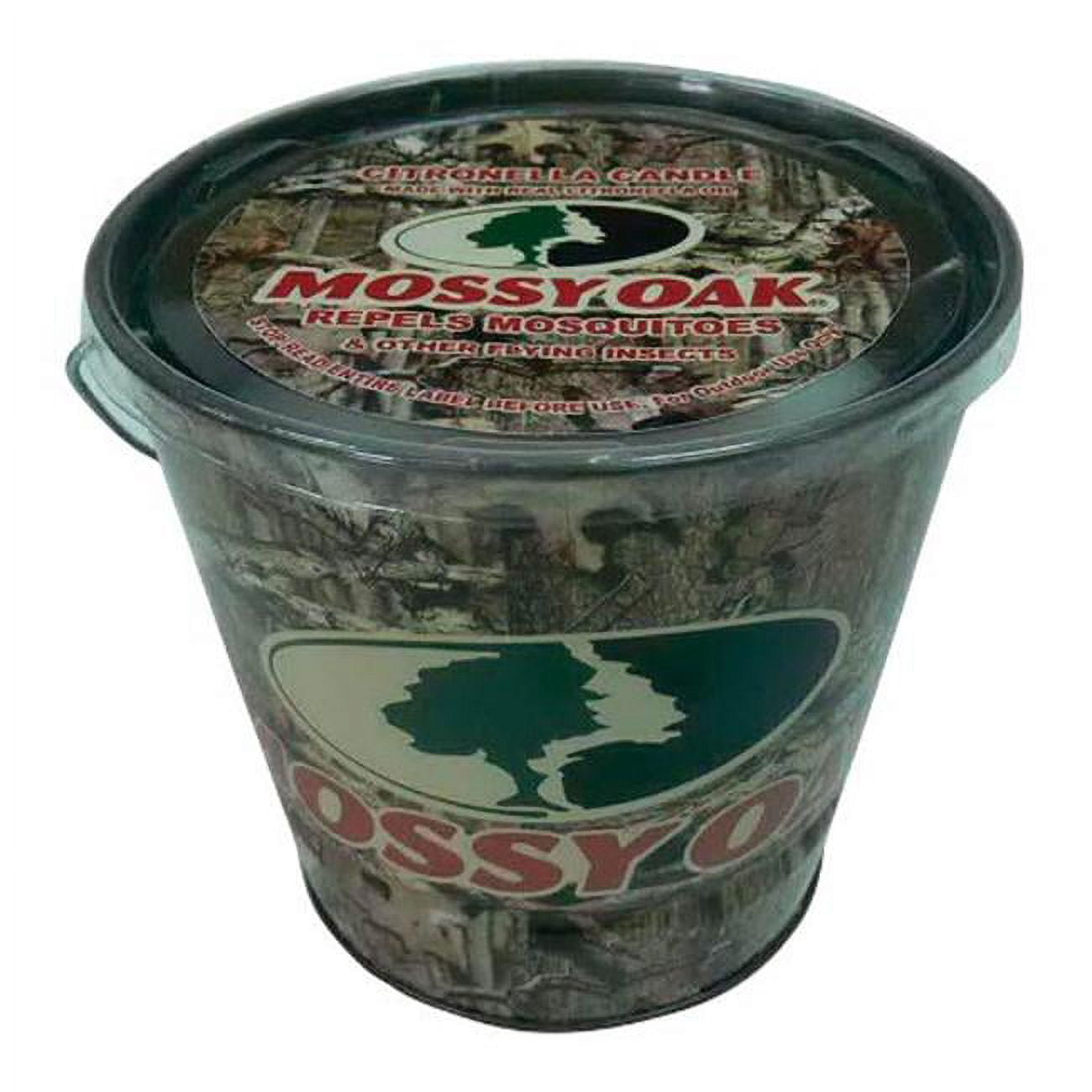 Mossy Oak Citronella Bucket Candle For Mosquitoes/Other Flying Insects 16 oz
