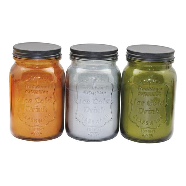 Patio Essentials  Mason Jar Candle Solid for Flying Insects, 19.4 oz - Case of 6